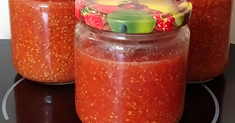 Himbeer-Erdbeer-Marmelade